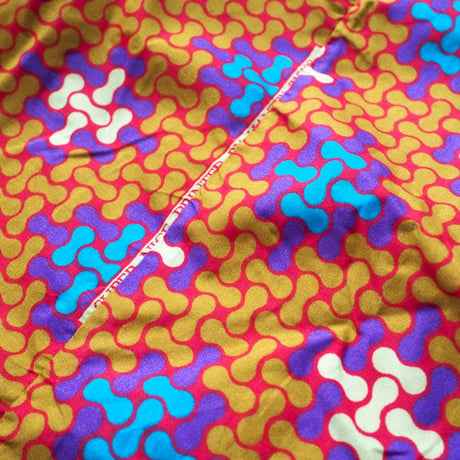 vintage african batik maxi skirt