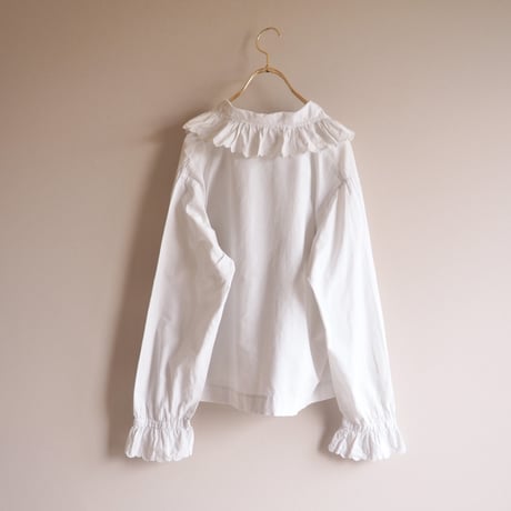 1900s〜 edwardian ruffle night blouse