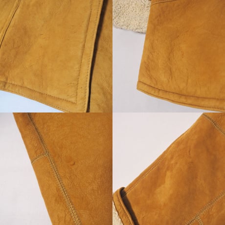 made in New Zealand "BONZ" mouton coat