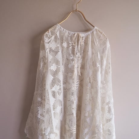 original remake filet lace tunic dress (A)