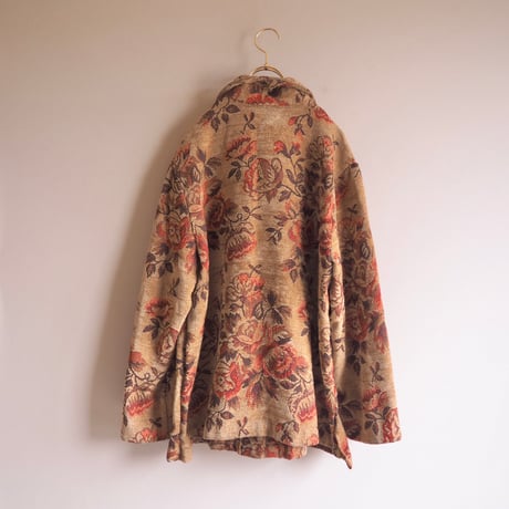 "Sag Harbor" floral tapestry jacket