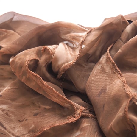 ”Re'Belle paris" brown marble sheer jacket