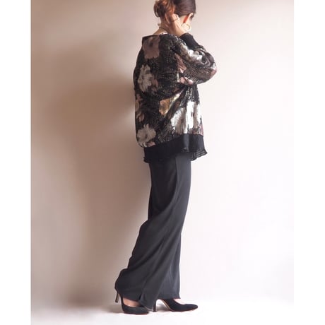 "Ann Taylor" black wide pants