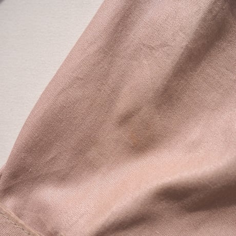 70〜80s "London fog" dusty pink balmacaan coat