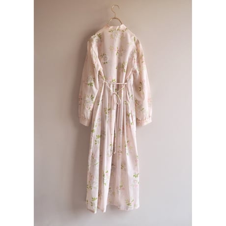 70〜80s "Nocturne" floral night gown