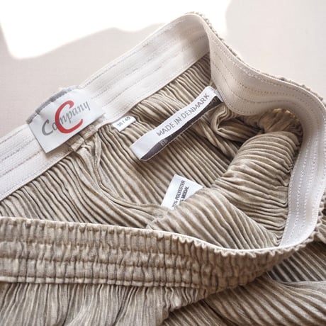 made in Denmark micro pleated maxi skirt