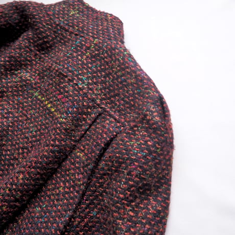 "Haris DE LUX" tweed back design jacket