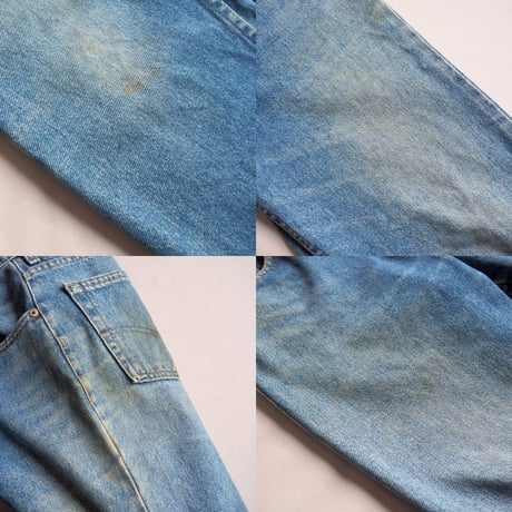 90s made in USA Levi's 510 cut off denim pants