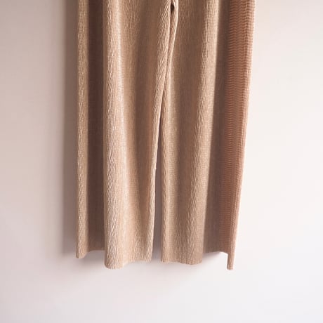made in Spain micro pleated easy pants