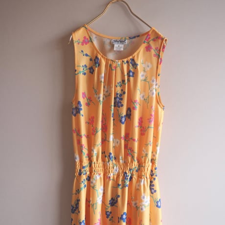 "Anthony Richards" floral sleeveless maxi dress