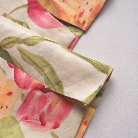 ”DANA BUCHMAN" floral silk pants