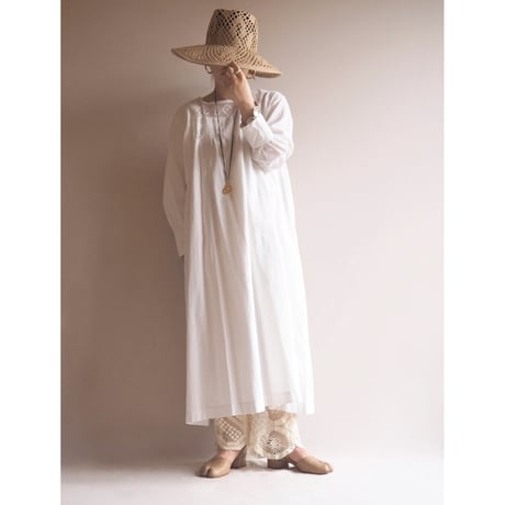 1920s cotton lace night dress