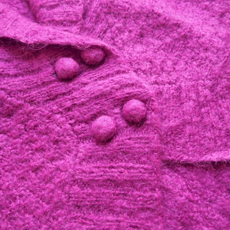 vintage mohair long cardigan