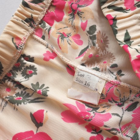 70s floral blouse & flare pants set
