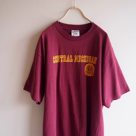 00s〜 "JERZEES" college print tee