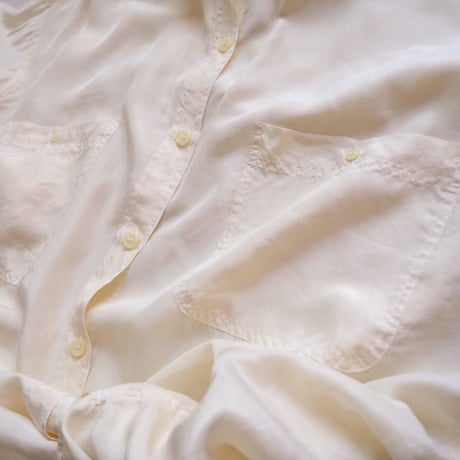 "studio G.A." oversized silk blouse