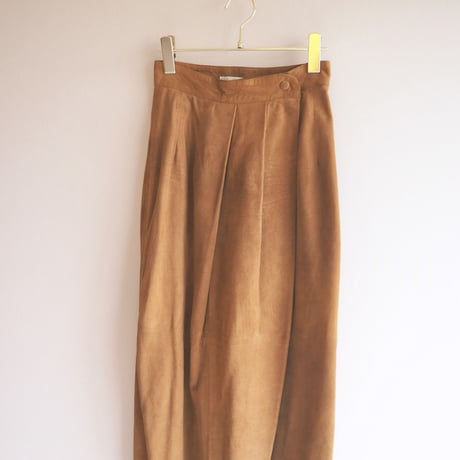 "Armand Ventilo" suede maxi skirt