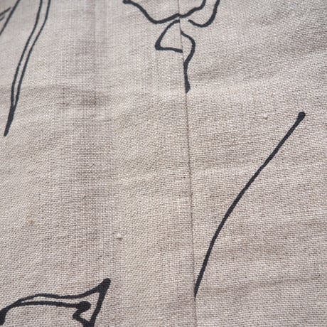 "JOHN PAUL RICHARD" floral linen sleeveless maxi dress