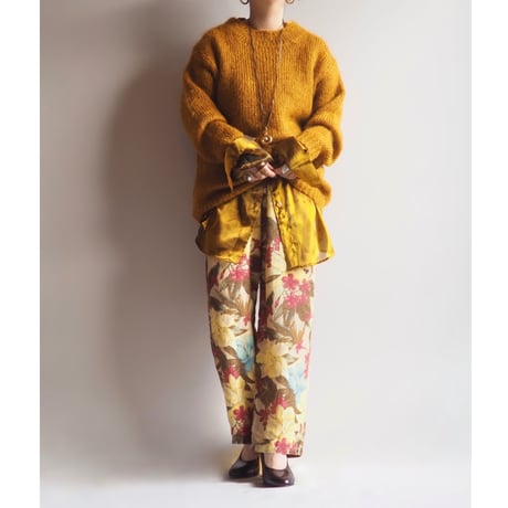 "Rafaella" oversized mohair sweater (MS)