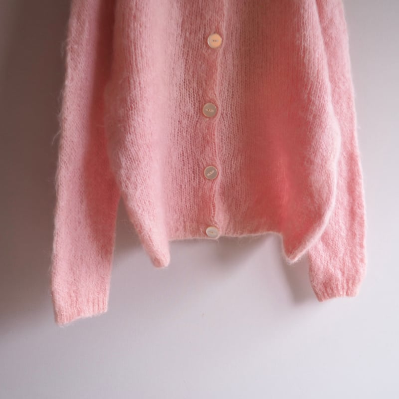 60's vintage rose cardigan ヴィンテージ カーディガン a28348c9b575b05e0a434af22daf7b