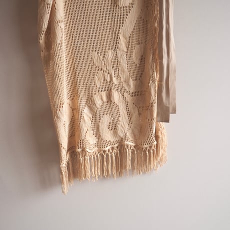 original remake lace fringe wrap skirt