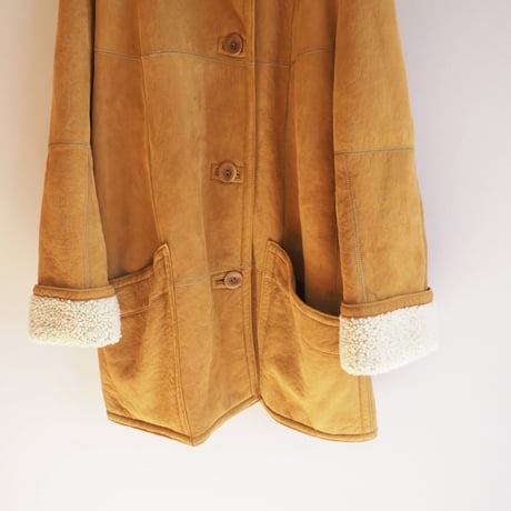 made in New Zealand "BONZ" mouton coat