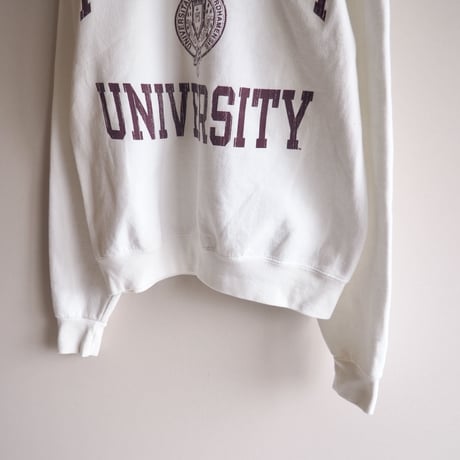 used "champion" college print sweat