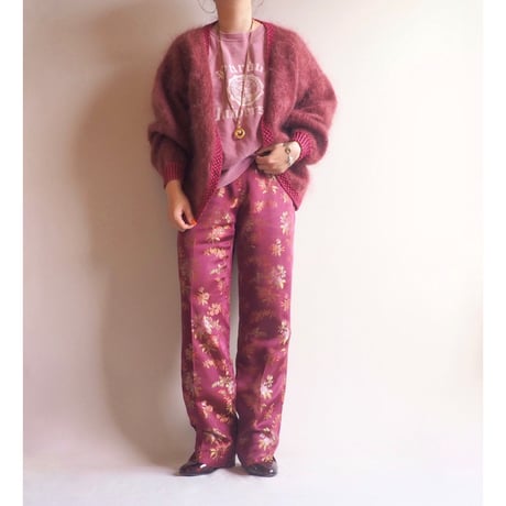 vintage mohair design cardigan