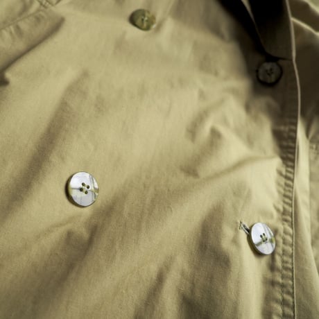 80s〜 euro vintage pistàcchio design trench coat