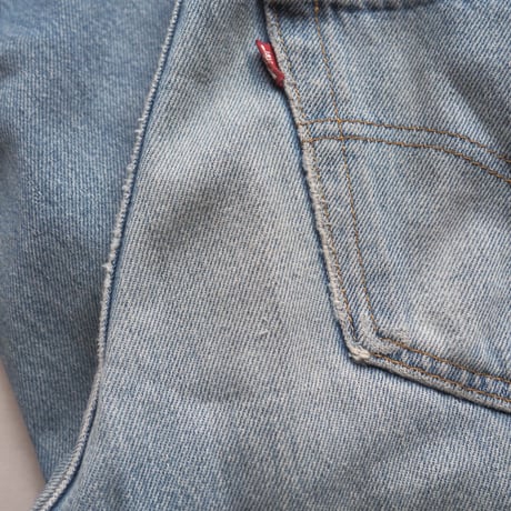90s made in USA Levi's 501 damage denim pants