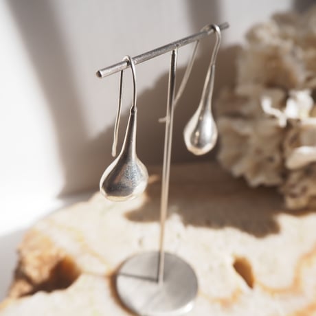 silver925 mexico teardrop earrings