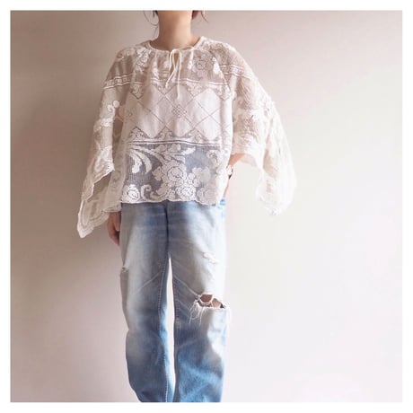 original remake lace blouse (A)