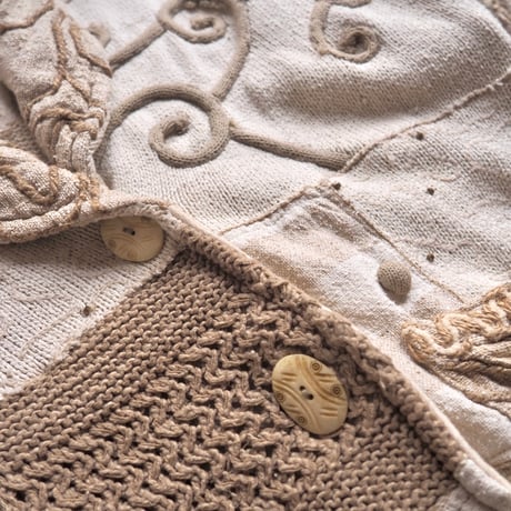 "Sandy Starkman"  patchwork art jacket