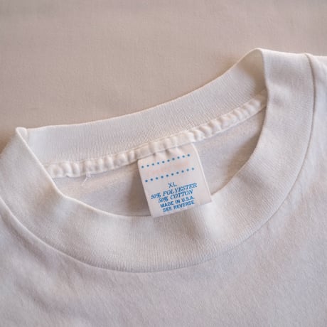 90s "center star" print long t-shirts