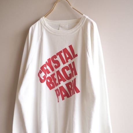 "crystal beach park" logo sweat
