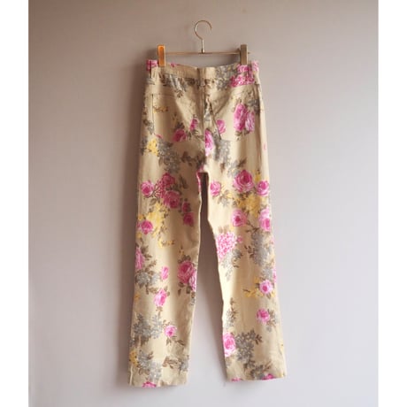 vintage floral pants