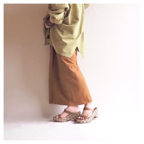 "Armand Ventilo" suede maxi skirt