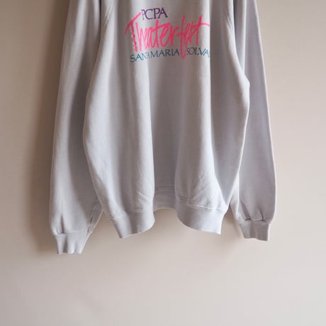 80s "Hanes" logo print sweat