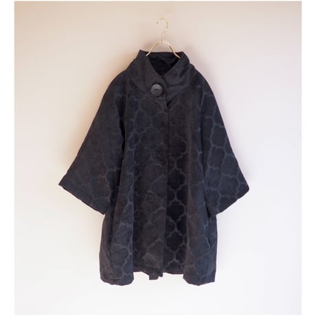 "Painted pony" abstract flare coat