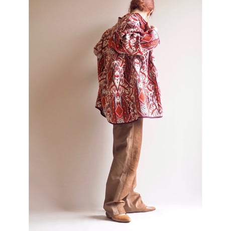 vintage abstract knit jacket