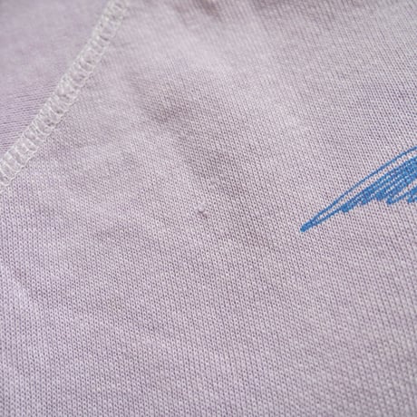 vintage lavender bird print sweat