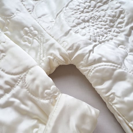 "Lord&Taylor" floral satin quilted jacket