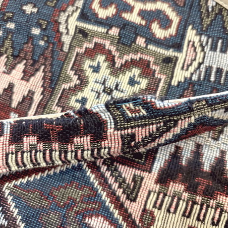 70s abstract tapestry maxi skirt