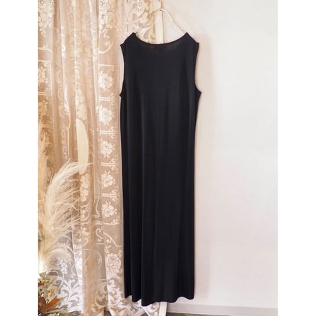"Impressions" elastic sleeveless maxi dress