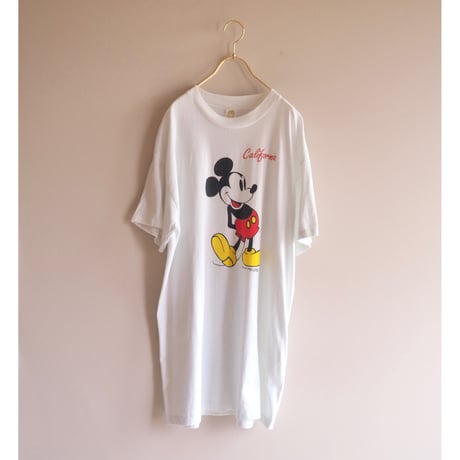 70〜80s "Velva Sheen" oversized mickey t-shirts
