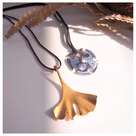 "Robert Lee Morris" motif necklace