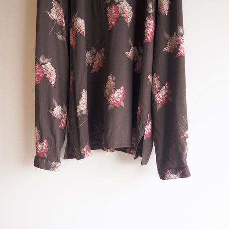 "Gianni Sport" lilac print blouse & maxi skirt set