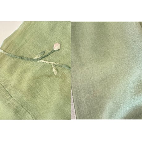 30〜40s floral embroidered robe