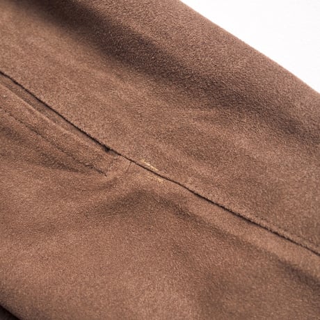 "BLAST STUDIO" faux suede oversized shirts & pants