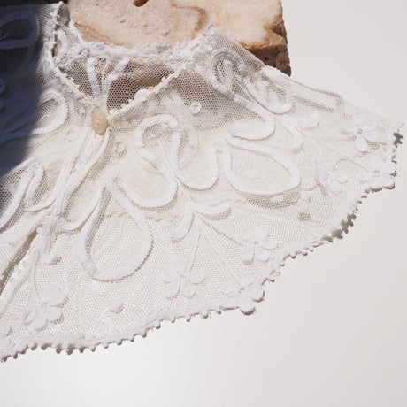 antique cornely lace big collar